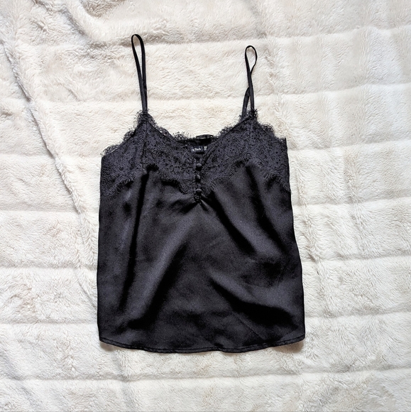 A&F Lace Trim Camisole Top - Picture 1 of 5